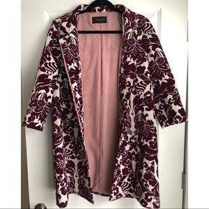 Fall ‘13 Sample Ann Taylor Floral Chenille Coat